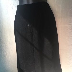 Velvet vintage skirt